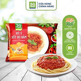 Mỳ Ý xốt Bò Bằm SG Food Túi 250g