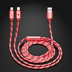 Mua Dây Cáp Sạc Micro USB Và Lightning Wutsun PowerLine - Hàng Chính Hãng
