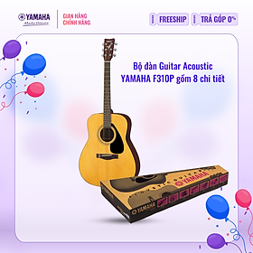 Mua Bộ đàn Guitar Acoustic YAMAHA F310P gồm 8 chi tiết - Trọn bộ bạn cần cho người mới bắt đầu chơi đàn  sản phẩm chính hãng