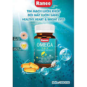 Viên Nang Dầu Cá Omega 3,6,9 Hộp 30 viên