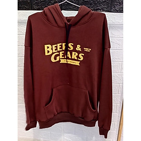 Áo Khoác Nỉ Hoodie Phối Chữ Thời Trang_KN04