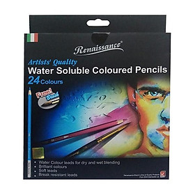 Bộ Bút Chì Màu Nước Renaissance Masterart Series (24 Màu)