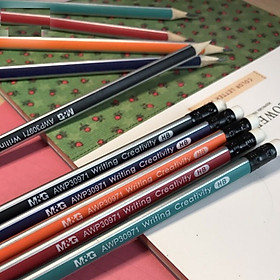 Combo 5 Bút chì chuốt M&G AWP30971 nhiều màu, ngòi HB