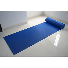 Thảm nhựa chống trơn trượt khổ 1m2 màu xanh dương sử dụng lót sàn xe, khu vực dầu mỡ, dễ trơn trượt, hồ bơi, toilet, sân ướt (Hàng Việt Nam) - 1m2x1.5m