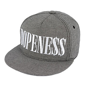 PREMI3R Mũ Snapback Nón Hiphop DOPESNESS MINICHECK màu xám  Mũ lưỡi trai phong cách hàn quốc nón thương hiệu chính hãng