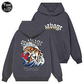 Áo Hoodie Local Brand SABAGE nỉ bông dày form rộng nam nữ Unisex (HD9200L - Full Box - Kèm Video Ảnh Thật)