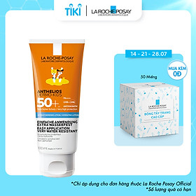 Kem Chống Nắng Dạng Sữa Cho Trẻ Em La Roche-Posay Anthelios Dermo Kid SPF 50+ UVB & UVA (100ml)