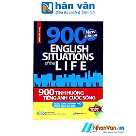 Sách 900 Tình Huống Tiếng Anh Cuộc Sống (Kèm CD)