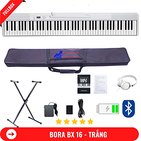 Mua Đàn Piano Điện Bora BX 16 - 88 Phím Cảm Lực- Kết Nối Bluetooth + Chân Đàn