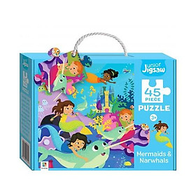 Junior Jigsaw Small: Mermaids & Narwhals