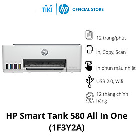 Mua Máy in phun màu HP Smart Tank 580 All In One ( 1F3Y2A ) Print | Copy | Scan. Hàng chính hãng.