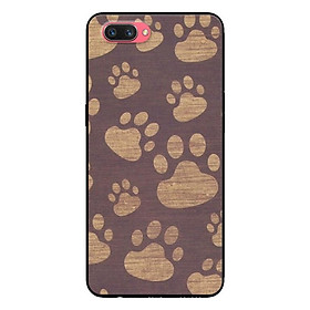 Ốp Lưng in cho Oppo A3s - Realme C1 Mẫu Chân Hình Thú - Hàng Chính Hãng