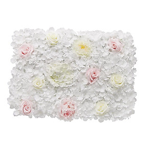 Artificial Flower Wall Panels Wedding Venue Photo Prop Decor