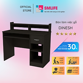 Mua Bàn Học Gỗ CN Bàn Làm Việc Nhỏ SMLIFE Dinesh