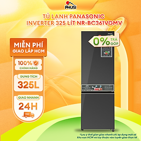 Mua Tủ lạnh Panasonic Vô Hiệu Hóa Vi Khuẩn 325L NR-BC361VGMV Thiết Kế Mặt Gương - Cấp Đông Mềm - Ngăn Đá Dưới - Hàng chính hãng