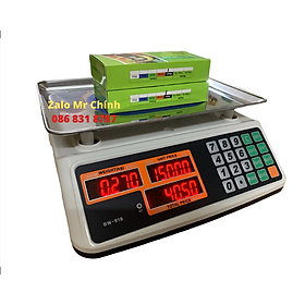 Mua Cân Điện Tử Tích Điện Tính Tiền Tự Động 30kg BaWang BW918 Chống Nước
