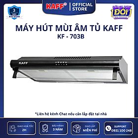 Mua Máy hút mùi âm tủ màu đen 700mm KAFF KF-703B - Hàng Chính Hãng