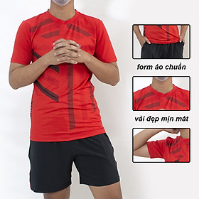 Bộ quần áo thể thao nam vải thun mềm siêu mát loại đồ bộ thể thao thun lạnh mặt thoải mái BTT 01