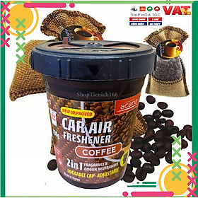  Sáp thơm ô tô cao cấp  Acana 130g (Hương cafe)