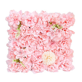 Artificial Flower Wall Panel Silk Rose Backdrop for Wedding Outdoor/Indoor Wall Decor