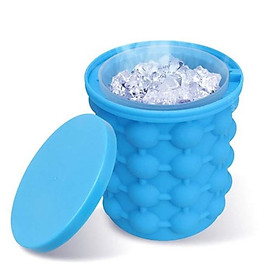 Mua Cốc Làm Đá THÔNG MINH Silicon - Hộp Làm Đá Tiết Kiệm Không Gian Size Lớn 40 Viên