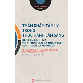 Ảnh bìa Sách - Thăm khám tâm lý trong thực hành lâm sàng