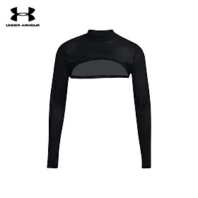 Áo thun tay dài thể thao nữ Under Armour Mesh Crop Mock - 1365997