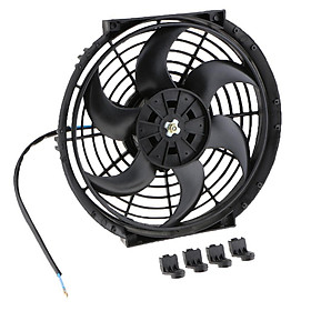 10 inch  Push Pull Electric  Cooling 12V 80W Mount Kit