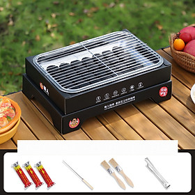 Mua Bộ vỉ nướng BBQ dùng 1 lần nhỏ gọn tiện dụng dễ mang đi màu ngẫu nhiên