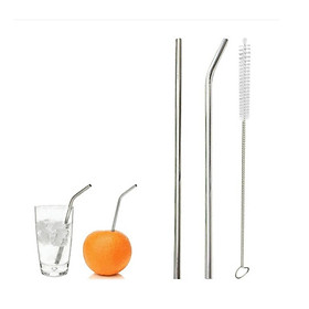 Mua Set 2 ống hút inox kèm cọ rửa