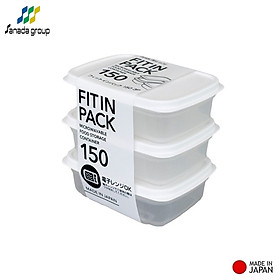 Hình ảnh Hộp trữ đông, bảo quản thực phẩm Freezermate Fit in Pack nhựa nguyên sinh an toàn hàng Made in Japan