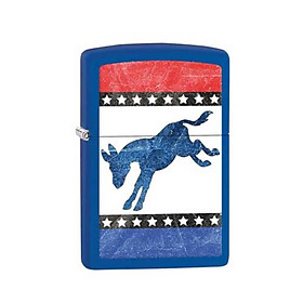 Bật Lửa Zippo 29166 – Zippo Democrat Party Elephant Royal Blue Matte