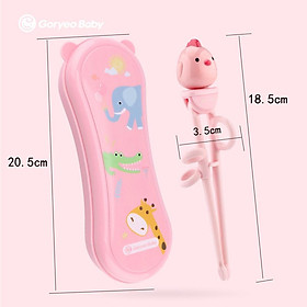 Mua  CAO CẤP  Đũa Tập Ăn Goryeo Baby Hàn Quốc Kèm Thìa Dĩa