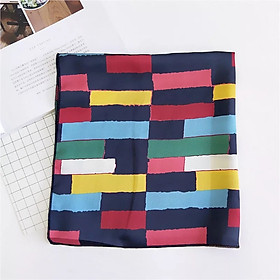 Khăn lụa satin vuông khăn turban nhiều mẫu size 48x48cm