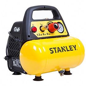 Mua MÁY NÉN KHÍ KHÔNG DẦU SIÊU ÊM SIÊU GIẢM ÂM STANLEY 1.5 HP ( 6L ) DN200/8/6 - CHÍNH HÃNG