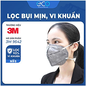 Mua Khẩu trang 3M 9542  có dây đeo qua gáy  đạt chuẩn N95