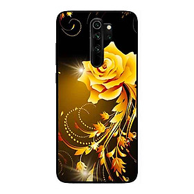 Ốp Lưng in cho Xiaomi Redmi Note 8 Pro Mẫu Hoa Hồng 4 - Hàng Chính Hãng