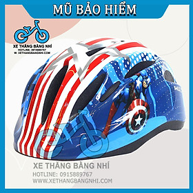 Mũ bảo hiểm trẻ em cho bé họa tiết