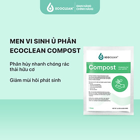 EcoClean COMPOST - MEN VI SINH Ủ PHÂN COMPOST