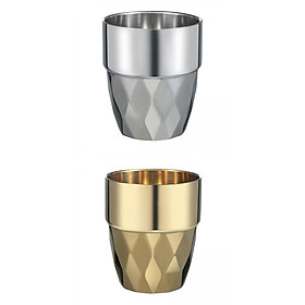 304 Stainless Steel Cups Premium Unbreakable Reusable for tea coffee