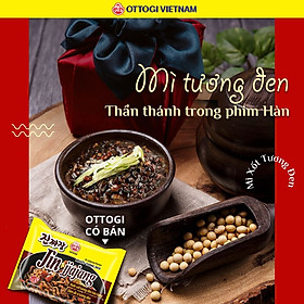 Combo 5 gói Mì Ottogi Jin Jjajang vị xốt tương đen gói 135gr