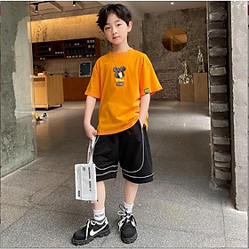Bộ quần áo mùa hè trẻ em 18-45kg dành cho bé trai mẫu U.C.L.A