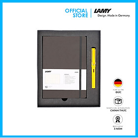 Lamy Notebook A5 Softcover Umbra + Lamy Safari Yellow - GSNSa0025