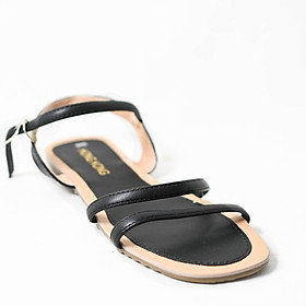 Sandal trệt đan dây đơn giản nữ