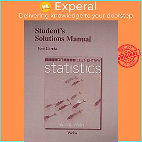 Sách - Student Solutions Manual for Elementary Statistics by Neil Weiss (UK edition, paperback)