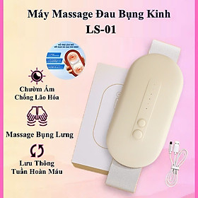￼Máy Chườm Ấm Bụng, Đai Chườm Nóng, Massage Giảm Đau Bụng, Đau Lưng Khi Đến Kỳ Kinh Nguyệt Cho Bạn Gái