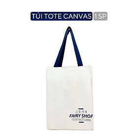 Túi Fairy Tote Bag - vải Canvas Cotton 100% đáy ngang KÍNH ÁP TRÒNG FAIRY SHOP CONTACT LENS