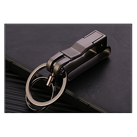 Móc khóa xỏ dây lưng thiết kế đặc biệt dành cho nam hợp kim chắc chắn