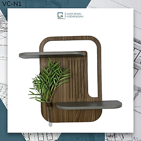 Mua Kệ treo tường  kệ trang trí dán tường decor phòng ngủ giá gỗ đặt để tượng nhỏ  đồ trang trí MOLAGO - VC