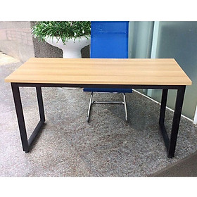 Mua Bàn Làm Việc Chân Sắt Chữ U Mặt Gỗ Công Ngiệp Dài 1m